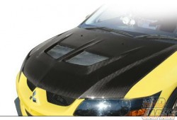 Varis Cooling Bonnet Hood FRP - Lancer Evolution VIII-IX