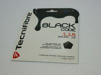 Tecnifibre/テクニファイバー製 BLACK CODE/ブラック コード 1.18 未使用品