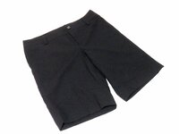 【イトキン　MICHEL KLEIN】日本製・黒のハーフパンツ・40サイズ! 