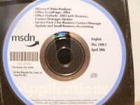 送料最安 120円：CD-ROM　Microsoft msdn Application　English Disc.2499.3 April 2006