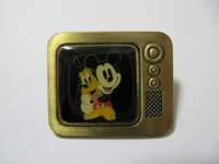 Disney ディズニー ミッキーマウス プルート テレビ ピンバッジ レトロ ピンズ ミッキーマウス