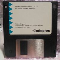 Mac／adaptec　 Power Domain Control v2.0J for PowerDomain 3940UW　フロッピーディスク