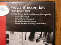 送料最安 210円 PQ01：COMPAQ ProLiant Essentials Foundation Pack　CD 2枚とFD 1枚