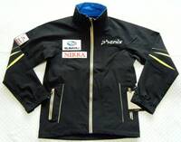 フェニックス　phenix　10 FW JAPAN NATIONAL TEAM 2011　トレーニング用高機能シェルジャケット　黒色　サイズ M　スポンサーワッペン付き
