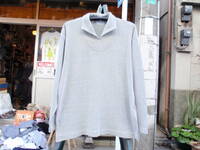 美品！日本製　LAUTRE AMONT　MEN（ロートレアモン　メン）　グレー色のニットセーター/カットソー　サイズL?