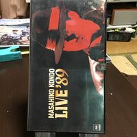 近藤真彦　LIVE‘89 中古品VHSビデオ