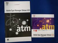 Adobe Type Manager Deluxe 4.0J Macintosh Mac タイプマネージャー ジャンク