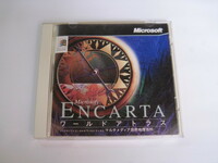 【CD－ROM】『Microsoft ENCARTA ワールドアトラス』／マルチメディア世界地理百科／1995－1997