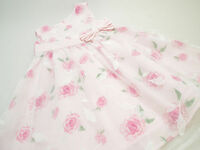 ベベ BeBe ノースリーブワンピース/ドレス 花柄 110サイズ ピンク 女の子 キッズ F-M12307