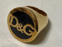 D&G DOLCE & GABBANA ドルチェ ＆ ガッバーナ リング 指輪 展示未使用品 箱無
