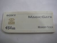 1659 Sony MAGICGATE MEMORYSTICK 64MB 中古