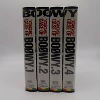 me801 GIGS CASE OF BOΦWY 全4巻 [VHS] 