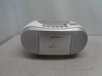 MK3370 CD/ラジオ/カセットレコーダー RCD-640N-S オーム電機　本体