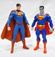 DCダイレクト スーパーマン アクション フィギュア 2セット スーパーマン NEW52 & ロボット スーパーマン DCコミック
