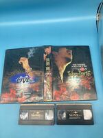 【A23700089】長渕剛 ライブビデオ　Live92 Japan in Tokyo D ome VHS 映像　TOVF-1151.2 TOSHIBA EMI 巡恋歌　しゃぼん玉他