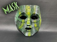 ♪♪在庫あり　すぐ着く　マスクの　【マスク 木】　ジム・キャリー　パーティー　コスプレ　The　MASK　スタンリー　♪♪