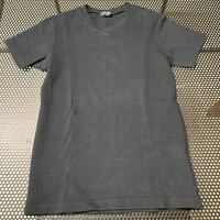 トランスコンチネンツ 半袖 Ｖネック カットソー 黒 0サイズ半袖Tシャツ