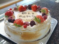 【即決】 バースデーケーキに最適！～ホールアイスケーキ（S）