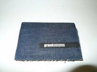 ◆grandcanyon グランドキャニオン デニム カードケース インディゴ　名刺入れ 美