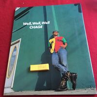 Y17-001 Well,Well,Well CHAGE 写真集 音楽 チャゲアス ミュージシャン 1994年発行 アメリカ 旅行 傷あり 懐かし CHAGEのみ 片方