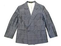 キッズ　ダブルカラー　スーツ　ジャケット＆パンツ　5T　グレー　フォーマル