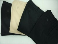 QUEENS COURT クイーンズコート パンツ サイズ1 黒、ベージュ 4本セット（B3）