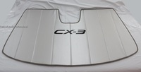 ◎US MAZDA純正 【CX-3専用 サンシェード】 2015年～(平成27年～) 15S・XD・20S ＊5.5mm厚でしっかりした造り