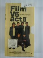 Film V6 actⅡ CLIPS and more VHS 新品