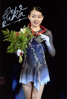 １２枚組　　紀平梨花　Lサイズ写真　サイン　女子スケート　フィギュアスケート