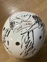 ギャンブルレーサー　田中誠作　直筆サイン入り競輪ヘルメット
