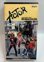 希少品 VHS ビデオ 44 MAGNUM 44マグナム ACTOR ヘヴィメタル ハードロック 5-22