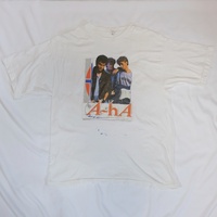 A-hA バンT M 1986 ビンテージ バンドTシャツ 