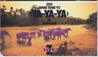 ★VHSビデオ ZOO JAPAN TOUR’92 YA-YA-YA ズー ジャパンツアー1992