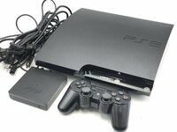 SONY PlayStation3 PS3 CECH-2000B チャコール・ブラック PS3専用地デジチューナー CECH-ZD1 256MB 通電確認済 使用感あり