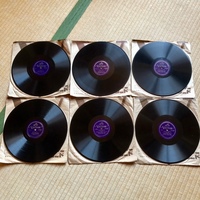 SPレコード　美盤タンゴ６枚セット　藤沢嵐子とオルケスタ・ティピカ東京、早川真平　蓄音機