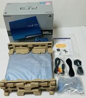 希少品 PS3本体 320GB CECH-3000B SB スプラッシュブルー 新品 未使用品 ソニー プレステ PlayStation 1円スタート