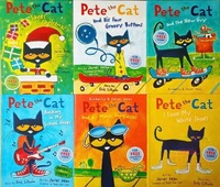 英語絵本 Pete the cat 大きな絵本　6冊セット