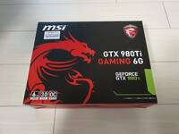 MSI　ビデオカード　GTX 980Ti Gaming 6G Geforce GTX980 Ti