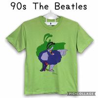 90s The Beatles A Yellow Submarine Product Wizard Tシャツ vintage ザ・ビートルズ イエローサブマリン プロダクト 魔女 両面 プリント