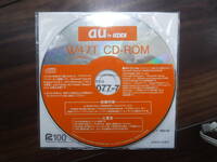 未開封♪au by KDDI　東芝【W47T】CD-ROM ブックレット♪　送料210円～　匿名発送
