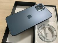 【美品！】Apple iPhone12 Pro 512GB Pacific Blue アップルストア購入品　SIMフリー