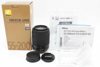 Nikon 望遠ズームレンズ AF-S DX VR Zoom Nikkor 55-200mm f/4-5.6G IF-ED ニコンDXフォーマット専用　やや難あり