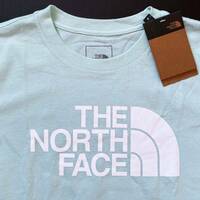 新品THE NORTH FACEノースフェイス ハーフドームロゴ女性用Tシャツ グリーン系 (XXL) アメリカ直営店購入