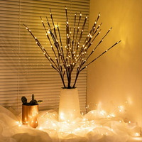 照明 LED 木の枝 ライト 飾り イルミネーション 電池式 デコレーション 新年 結婚式 誕生日 祝日 DIY 飾り付け 飾り 華やか おしゃれ