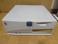 【整備品】PC-9821V200(MMX Pentium200MHz)/HDD2GB、Windows98 OSディスク付(22-06-20)