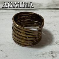 AGATHA アガタ　リング　アンティーク風　指輪　加工　アクセサリー　バングル　アクセサリー