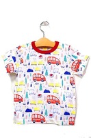 【未使用】【新古品】moujonjon　ムージョンジョン　子供服　Tシャツ　日本製　110センチ　Tシャツ