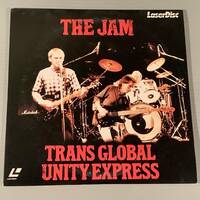 LDシングル(薄型20cm)■ザ・ジャム THE JAM／TRANS GLOBAL UNITY EXPRESS■良好品！