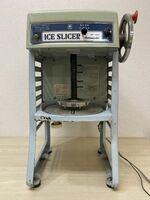 T322-T7-194 Hatsuyui 初雪 ICE SLICER アイススライサー 業務用かき氷機 氷削機 HF-300 通電確認済 ①