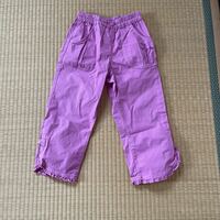可愛いズボン　140 ピンク紫　長さ64 股間から40
